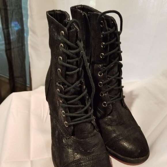 Candie's CAGuared Black Boots - Picture 3 of 7